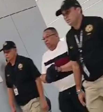 El actual alcalde de Colón fue detenido en horas de la tarde en el aeropuerto de Tocumen 