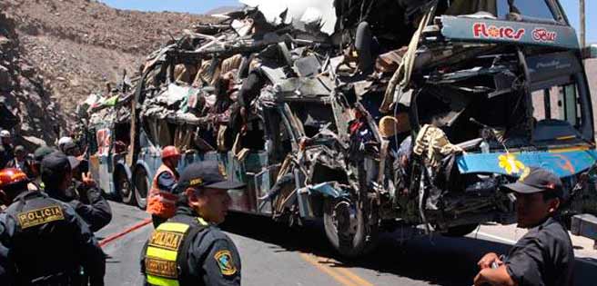 Al menos 14 muertos deja un accidente de tránsito en Perú | Critica