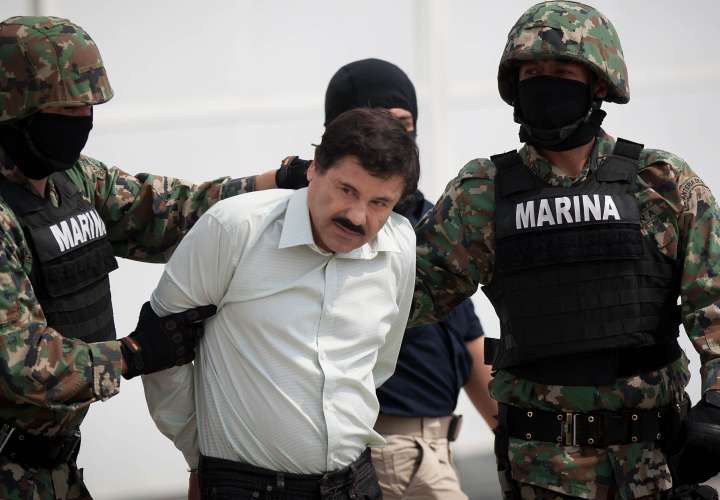 Imagen de archivo del momento de la captura del 'Chapo' Guzmán.
