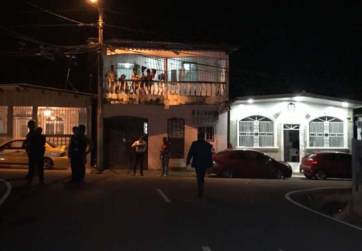 Vista general del área en donde ocurrió el asesinato de una menor de 11 añoa en Villa del Caribe.  Foto: Delfia Cortez