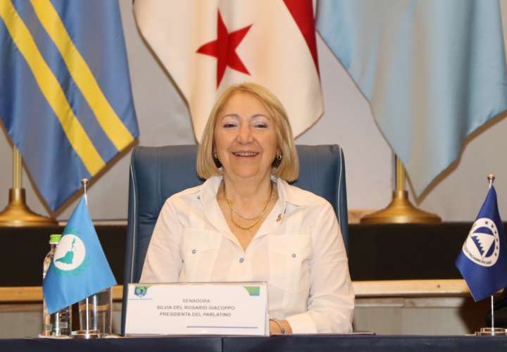 Silvia Giacoppo, presidenta del Parlamento Latinoamericano y Caribeño (PARLATINO)