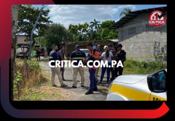 Escena del crimen de &quot;Cholo Pritty&quot;.  (Foto-Video: Landro Ortíz)