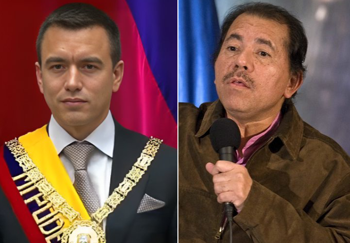 Nicaragua rompe relaciones con Ecuador y se solidariza con México