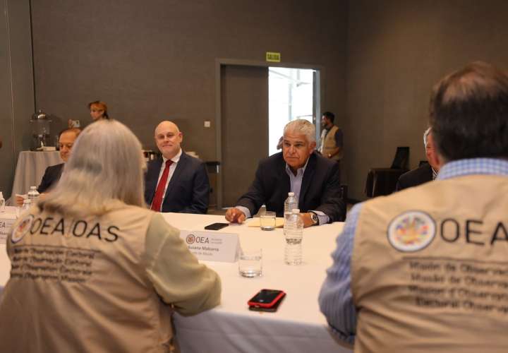 OEA reconoce a Mulino como candidato presidencial