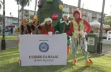 Alcaldía de Colón y Cobre Panamá iluminan la Navidad