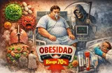 La obesidad eleva 70 % el riesgo de muerte por enfermedades infecciosas