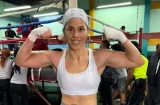 Campeona mundial Nataly Delgado en peso para defensa 