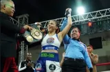 Nataly Delgado retiene título mundial en histórica pelea en Veraguas