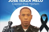 Policía Nacional lamenta el asesinato del capitán José Izasa Melo