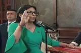 Delcy Rodríguez jura como presidenta encargada de Venezuela