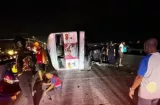 ¡Era un diablo! Bus descontrolado en Pacora deja un muerto y buco heridos 