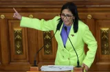 Delcy Rodríguez pide diálogo sin 'órdenes externas' en Venezuela
