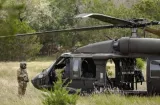 Helicóptero Black Huck de EE.UU. forman parte de los entrenamientos conjuntos