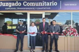 Inauguran en Don Bosco primer Juzgado Comunitario