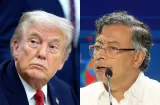 Gustavo Petro llega a la Casa Blanca para una reunión decisiva con Trump