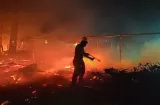 Emergencia en Tierras Altas por incendio de masa vegetal