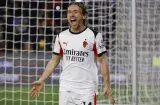 Luka Modric da triunfo al Milan sobre el Pisa en Liga Italiana