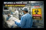 Panamá suma 19 muertes por influenza en 2026 y sigue en alerta sanitaria