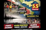 ¡Sacudida en la frontera! Sismo 5.5 estremece Puerto Armuelles