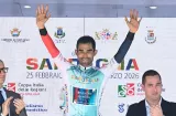 Roberto González mantiene camiseta de Líder de la Montaña en el Giro di Sarde
