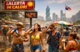 Suda Panamá! 42 grados y la ciudad parece un horno 