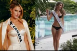 Miss Canadá reveló que estaba preñada durante el Miss Universo