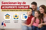 Mulino firma ley que protege a niños en acogimiento familiar