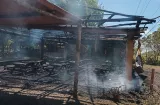 Incendio destruye restaurante cerca del aeródromo Rubén Cantú