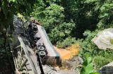 Puente en Capira cede y deja incomunicados a ocho corregimientos
