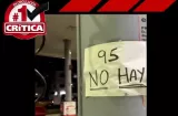 Antes del alza, retienen gasolina; Acodeco les cae y le traban multa 