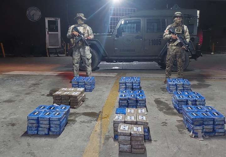 Incautan 280 paquetes de drogas en Panamá Este 