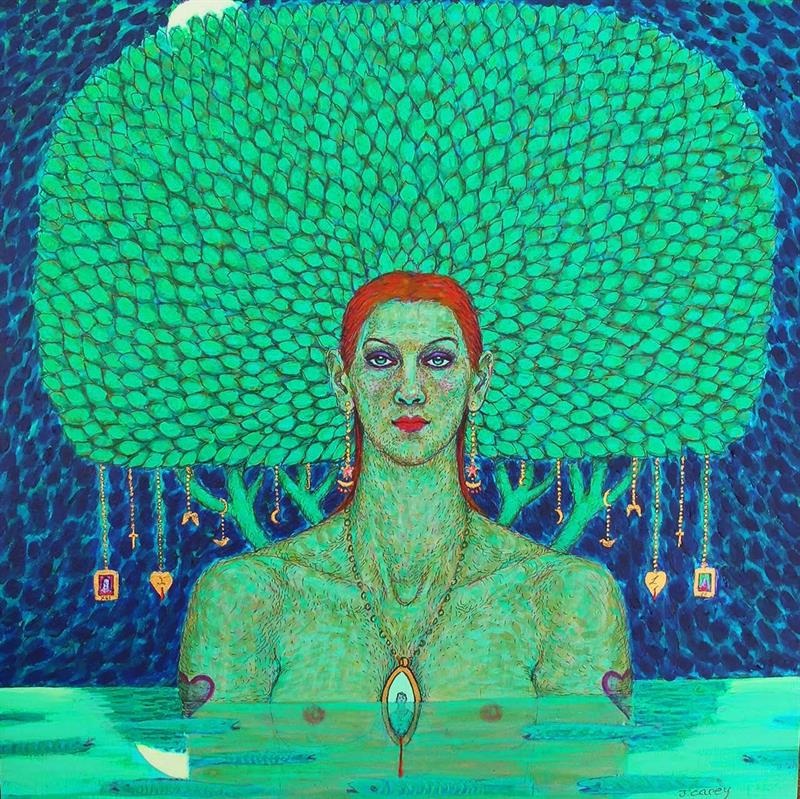 Cerca de medio centenar de artistas de todo el mundo rinden un homenaje a Frida Kahlo por haber inspirado sus creaciones, en una exposición que estará abierta al público hasta el 31 de agosto en la Menier Gallery de Londres.   /  Foto: EFE