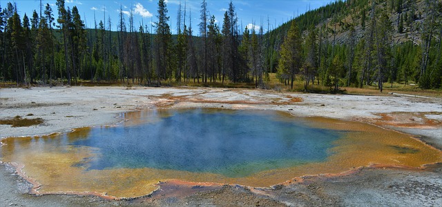 Aguas termales del Parque Nacional de Yellowstone, en Estados Unidos.  /  Foto Ilustrativa - Pixabay