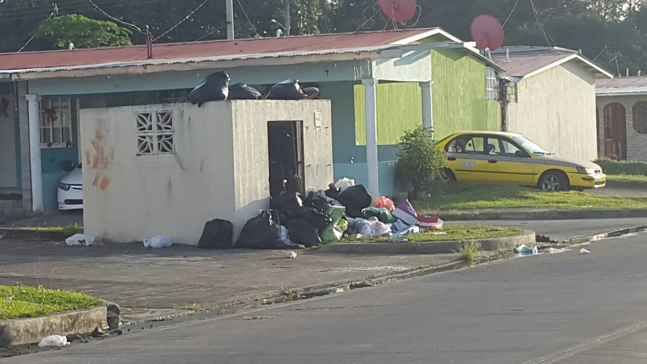 Las bolsas de basura ya no caben en las tinaqueras.  /  Foto: Rocío Martins