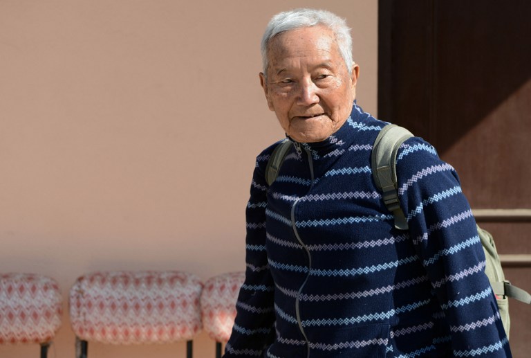 En la imagen Min Bahadur Sherchan.  / Foto: AFP