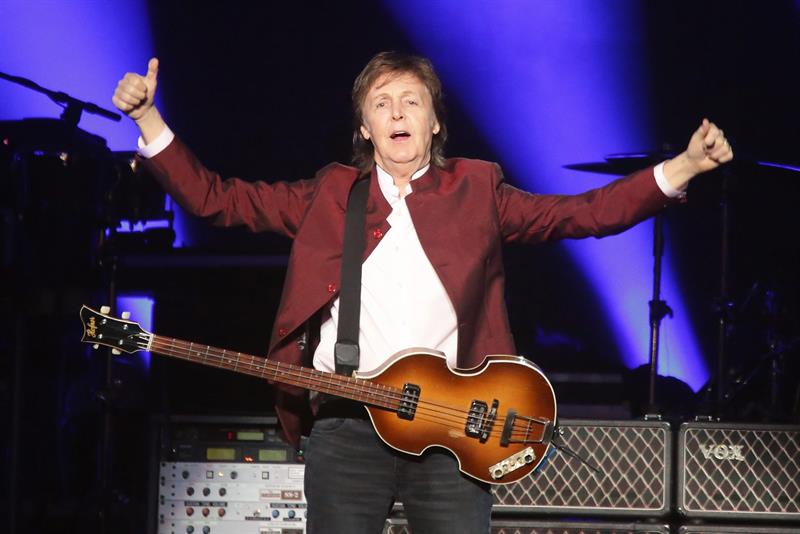 El cantante británico Paul McCartney. EFE/Archivo