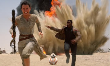 Esta imagen de Lucasfilm muestra una escena de "Star Wars: The Force Awakens". / Foto:  AP
