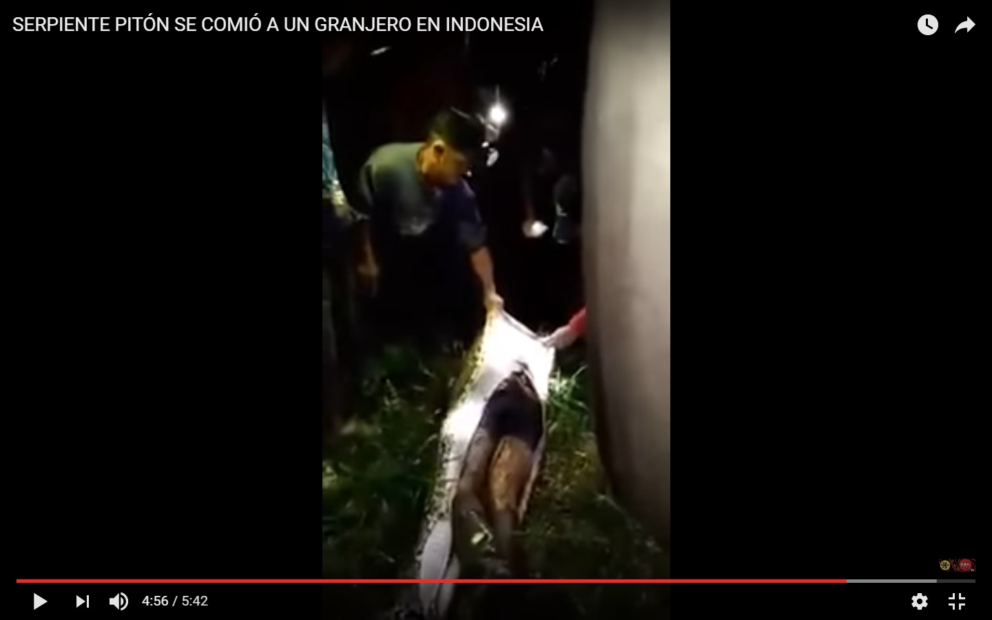 Captura de video: Producion Los Infiltrados