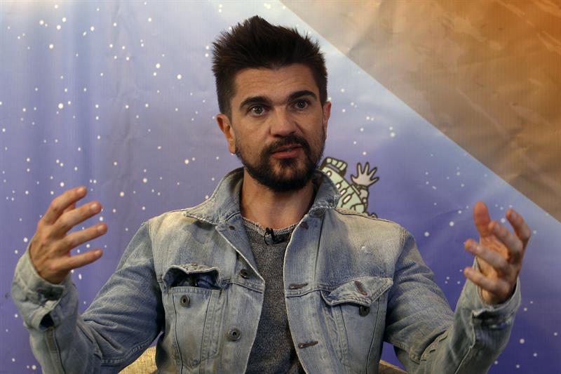 El cantante colombiano Juanes durante una entrevista con Efe en Medellín (Colombia). EFE
