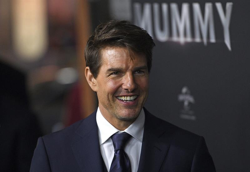  El actor estadounidense Tom Cruise durante el estreno e la película "La momia". / Foto: EFE Archivo