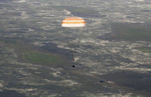 Pesquet y Novitsky pasaron 194 días a bordo del laboratorio orbital. /  Foto: AP