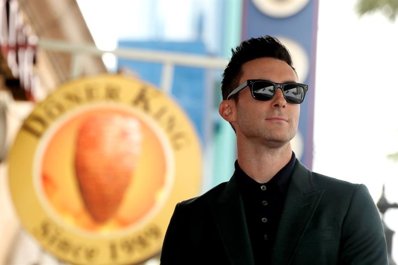 En la imagen, el cantante estadounidense Adam Levine. EFE/Archivo