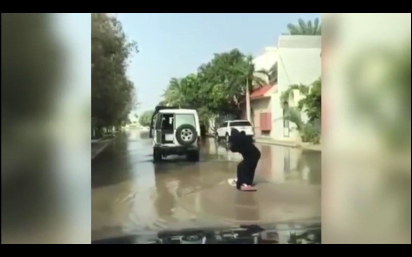 Las imágenes resultan algo insólitas de creer.  Captura de video