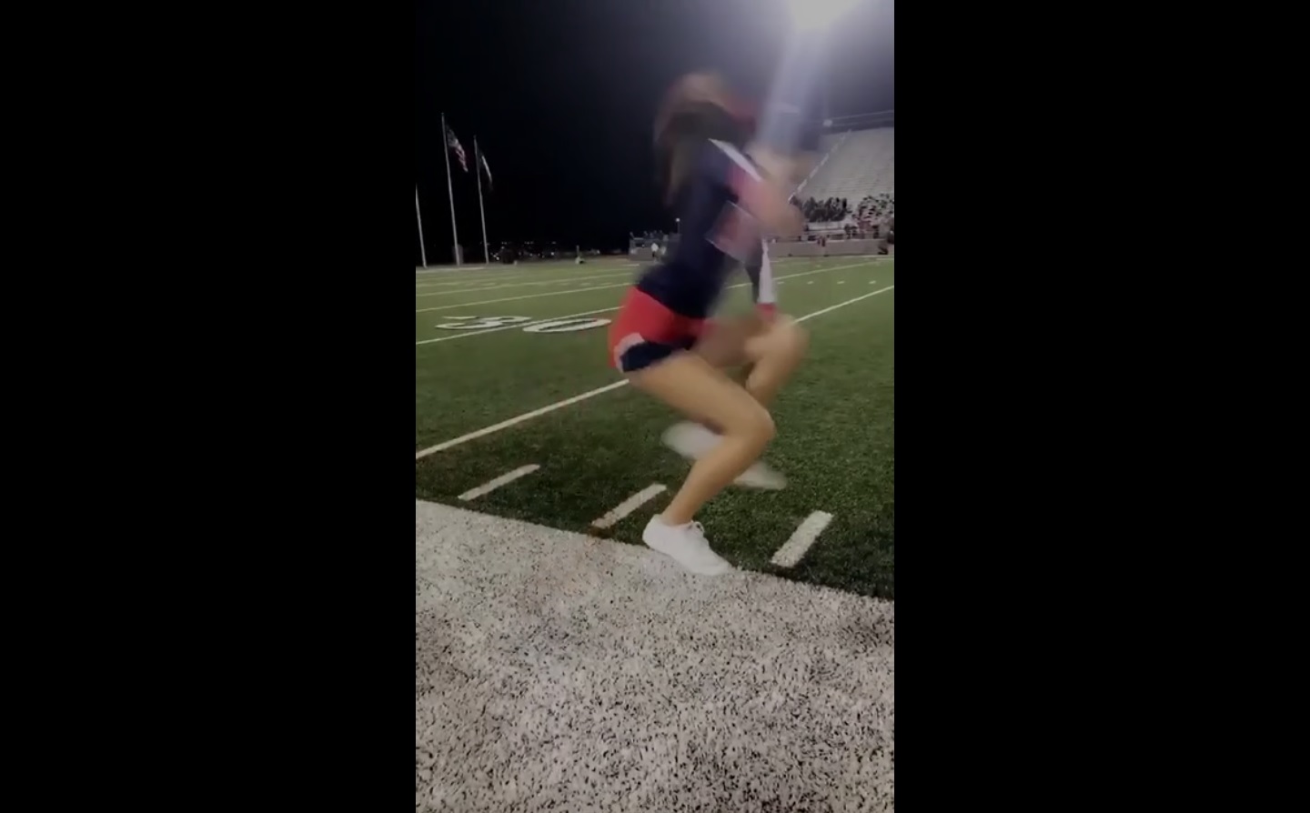 Sus habilidades atléticas le permitieron crear este video.