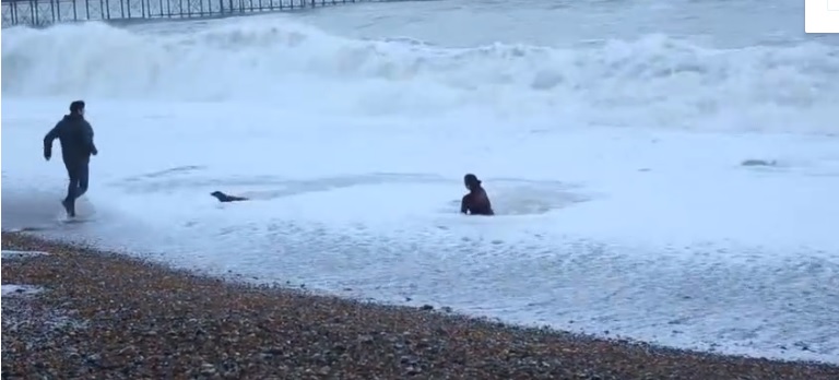 La mujer no lo dudó ni un segundo