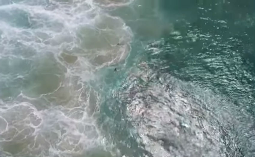 El aparato fue dirigido por control remoto. /  Captura de video