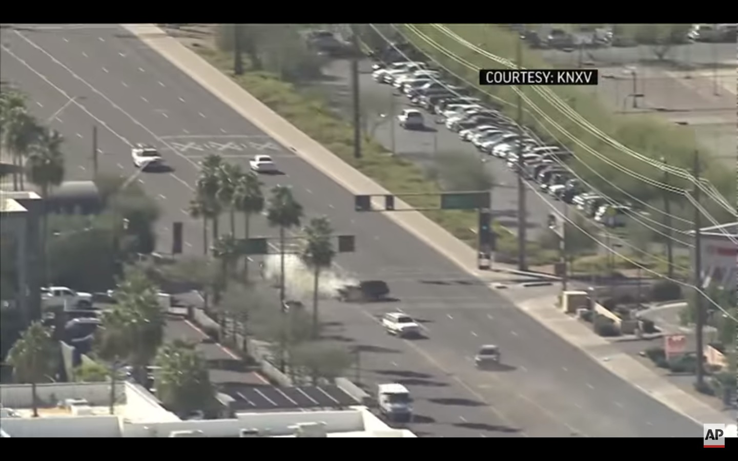 El conductor fue aprehendido. / Captura de video