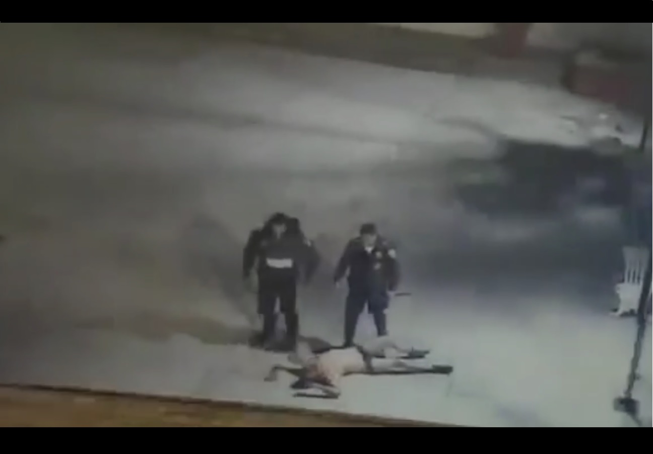 Captura del video del incidente.