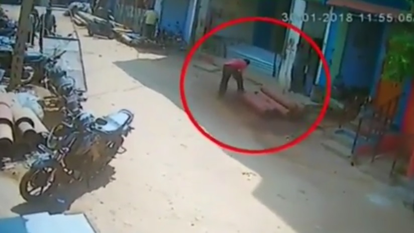 Por fortuna cilindro no explotó ni el trabajador no terminó herido.