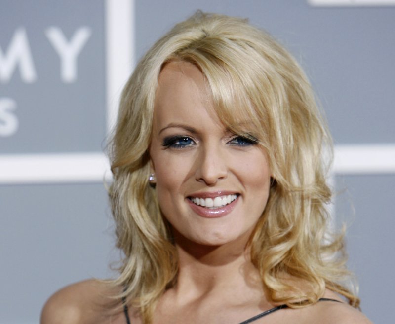 Stormy Daniels, cuyo verdadero nombre es Stephanie Clifford.  Foto: AP